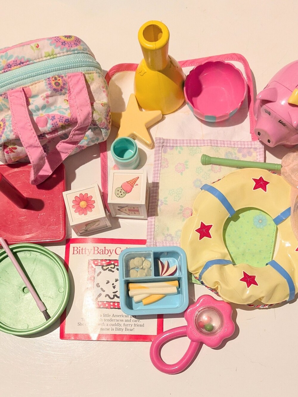 American Girl Bitty Baby Misc Lot of Toys & More